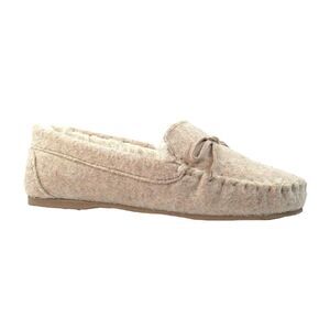 Lunar Womens/Ladies Cherish Slippers / Beige